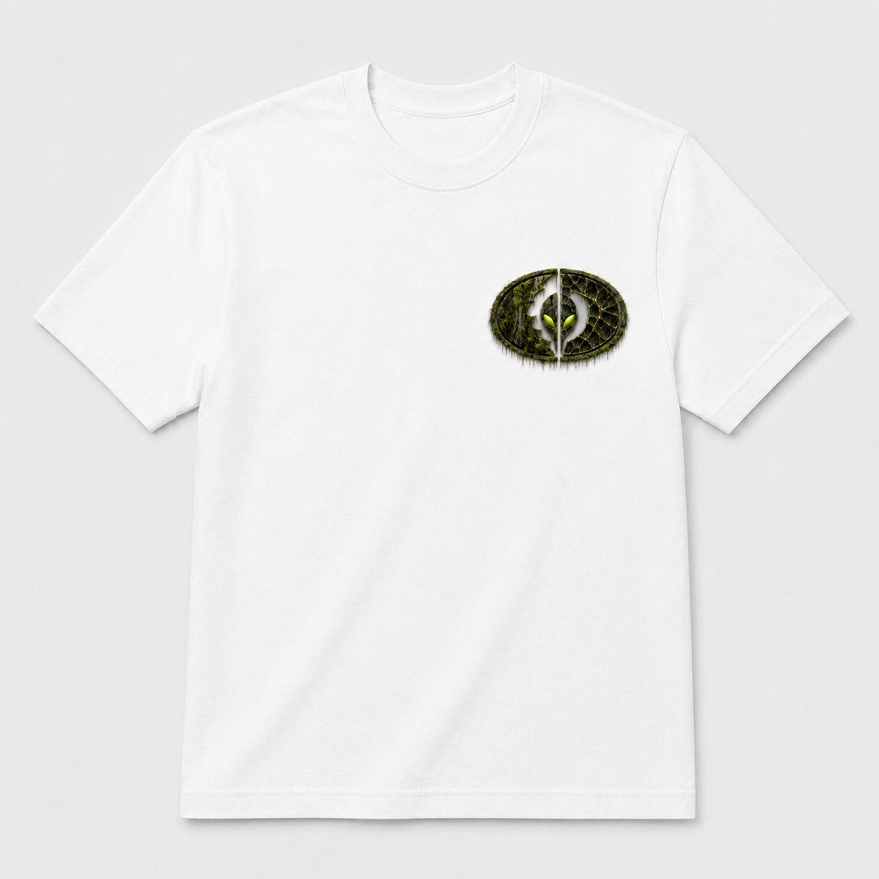 CAMO RAMBO Emblem Tee — White